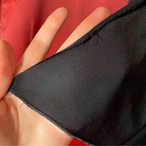 Attitudes by Renee Black Open-Front Cardigan